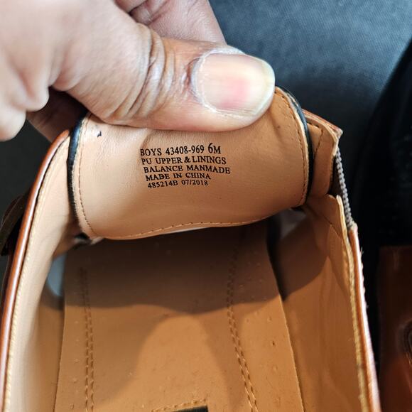 Stacy Adams Brown & Black Dress Shoes Size 6 - Picture 9 of 9